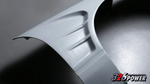 326POWER Gachabari Mild Front Fenders 15mm for Nissan Silvia 180sx