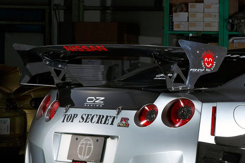 TOP SECRET Trunk Wing RT for Nissan R35 GTR