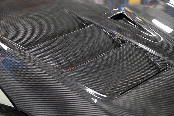 TOP SECRET M17 Dry Carbon Hood for Nissan R35 GTR