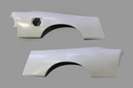 326POWER Gachabari Medium 1 Rear Fenders 75mm for Nissan 180sx