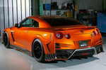 TOP SECRET M17 Rear Over Fender 10mm for Nissan R35 GTR