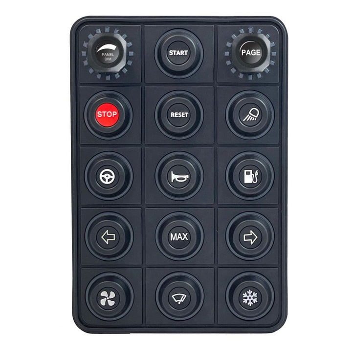 Link ECU | Link CAN Keypad 15 Button + 2 Rotary Encoders