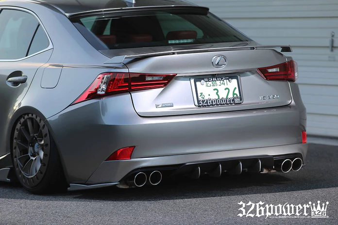 326POWER 3D STAR Trunk Wing for Lexus IS250/IS300h/IS350