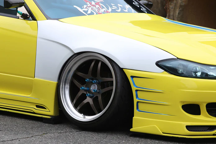 326POWER Gachabari Mild Front Fenders 5-10mm for Nissan S15