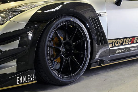 TOP SECRET Type 1 Front Fender 20mm for Nissan R35 GTR