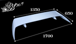 326POWER Manriki Trunk Wing for Nissan S14
