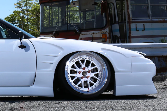 326POWER Gachabari Mild Front Fenders 15mm for Nissan Silvia 180sx