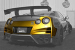 TOP SECRET M17 Rear Bumper for Nissan R35 GTR