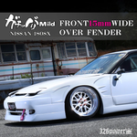 326POWER Gachabari Mild Front Fenders 15mm for Nissan Silvia 180sx