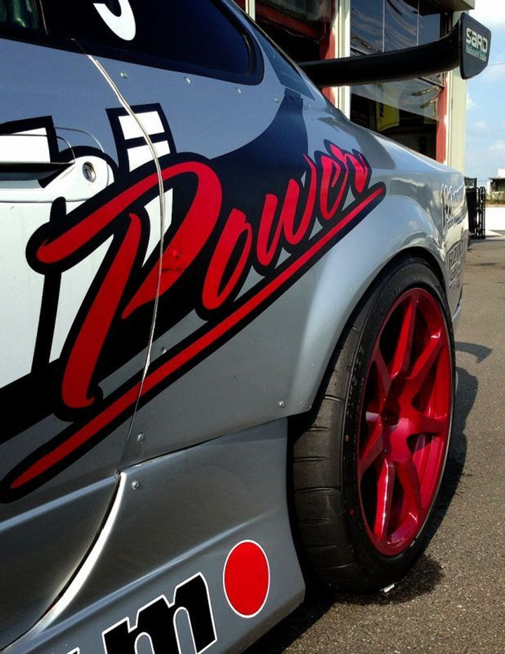 Koguchi Power | Rear Fenders +50mm for Nissan Silvia S15