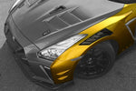 TOP SECRET Front Wide Fenders 20mm for Nissan R35 GTR