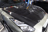 TOP SECRET M17 Dry Carbon Hood for Nissan R35 GTR