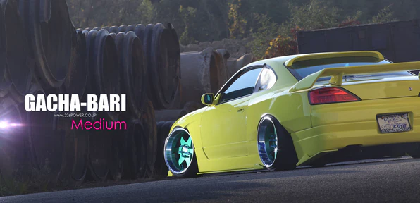 326POWER Gachabari Medium Rear Fenders 55mm for Nissan S15