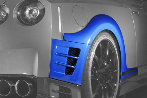 TOP SECRET Rear Over Fender 10mm for Nissan R35 GTR