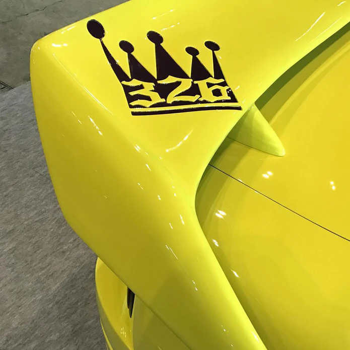 326POWER Universal Manriki Rear Wing with Logo