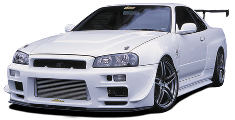 GP Sports Chokets Front Bumper for Nissan GTR R34