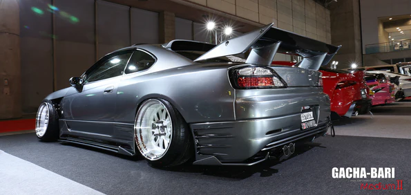 326POWER Gachabari Medium 2 Rear Fenders 55mm for Nissan S15