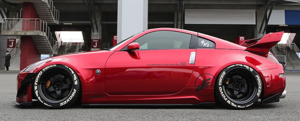 Spirit Rei | High Mount Rear Wing for Nissan 350Z Z33