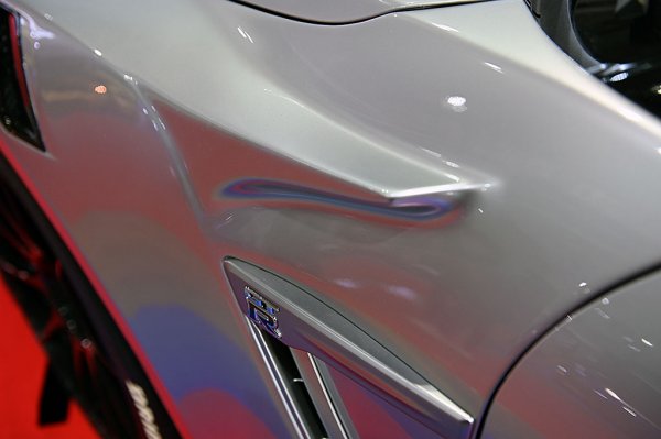 TOP SECRET Front Wide Fenders 20mm for Nissan R35 GTR