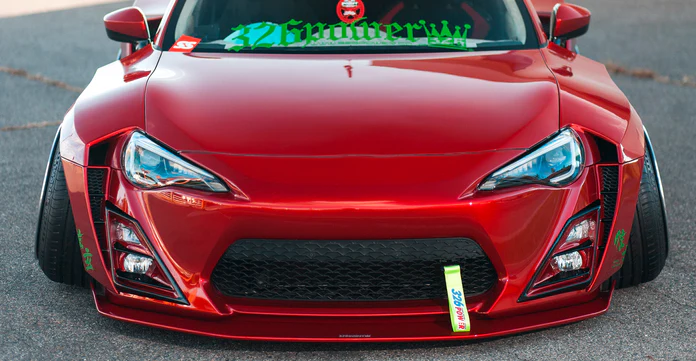 326POWER 3D STAR Front Fog Light Panels for Toyota FRS/GT86 Zenki