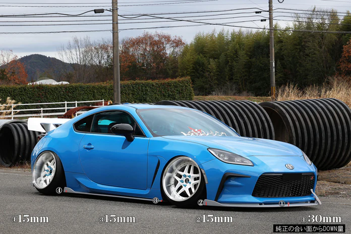 326POWER 3D STAR Lip Kit for Toyota GR86