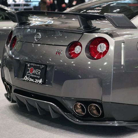 326POWER 3D STAR Trunk Wing for Nissan R35 GTR