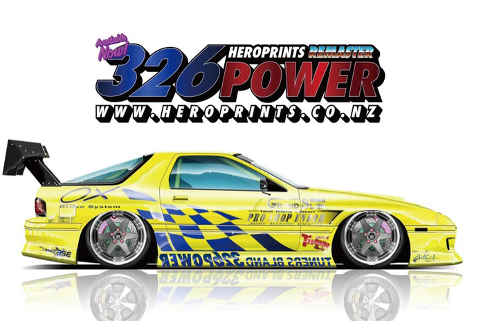 326POWER - Yabaking RIM'S FLOW / 5x100 / Gloss Gray