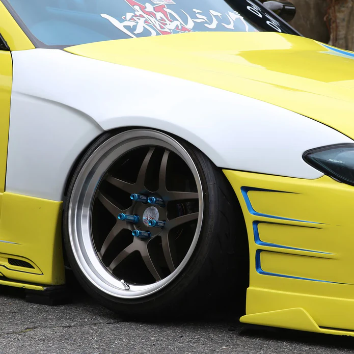 326POWER Gachabari Mild Front Fenders 5-10mm for Nissan S15