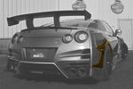 TOP SECRET M17 Rear Over Fender 10mm for Nissan R35 GTR
