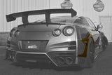TOP SECRET M17 Rear Over Fender 10mm for Nissan R35 GTR