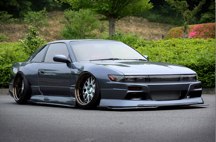 Spirit Rei | Miyabi Side Skirts for Nissan 180SX / Silvia S13 / 240SX S13