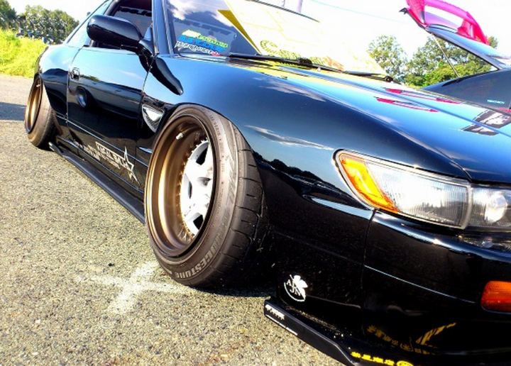 Spirit Rei | Front Fenders +40mm for Nissan Silvia S13