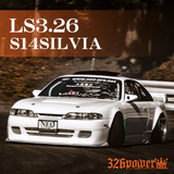 326POWER LS3.26 Body Kit for Nissan S14 Zenki