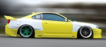 326POWER Gachabari Medium Rear Fenders 55mm for Nissan S15