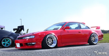 326POWER Buri Wide Rear Over Fenders 55mm for Nissan S14 Kouki