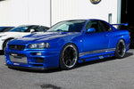 TOP SECRET G-FORCE Front Bumper Spoiler for Nissan R34 GTR