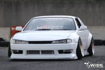 326POWER Buri Wide Front Over Fenders 45mm for Nissan S14 Kouki