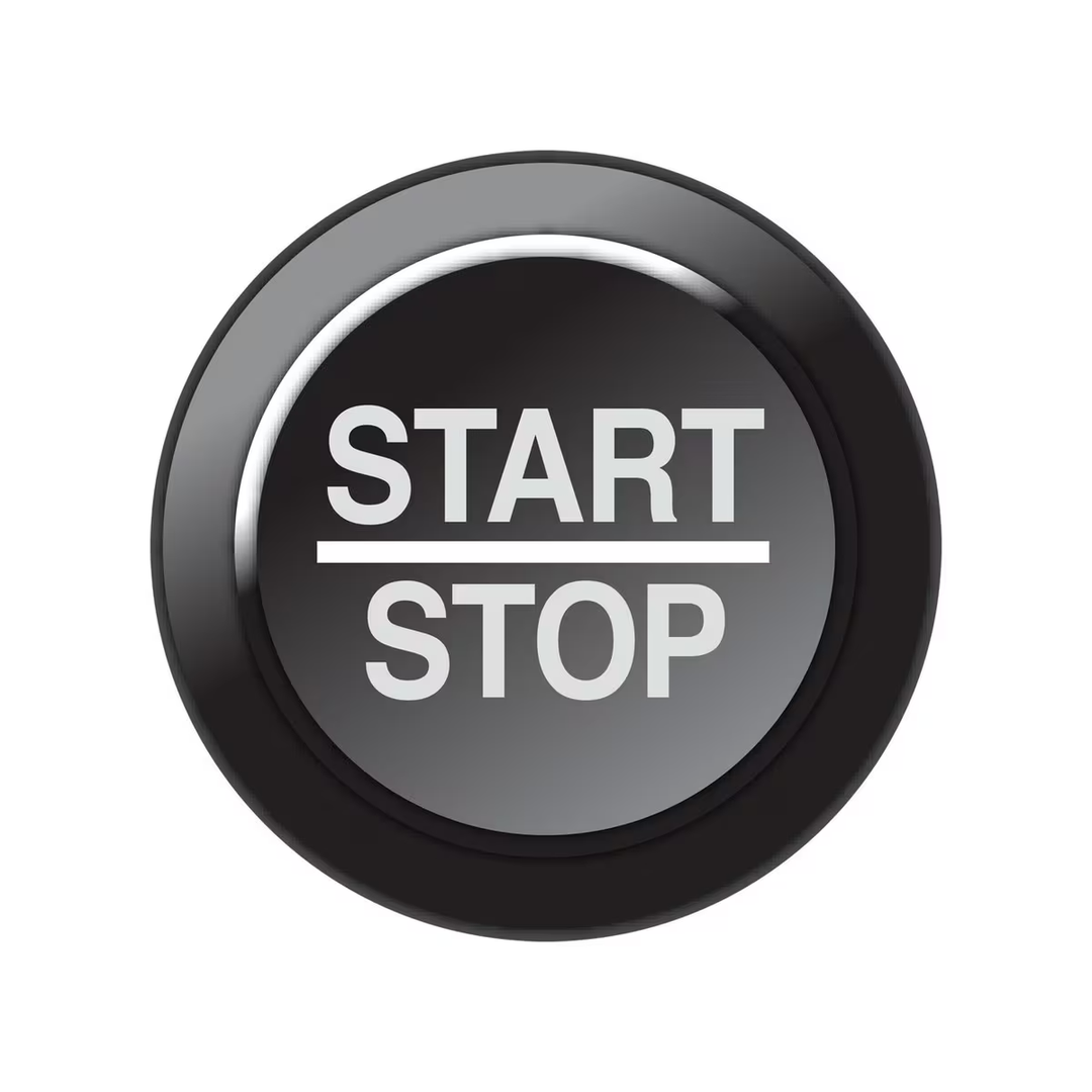 Link ECU | CAN Keypad Insert - Start/Stop black