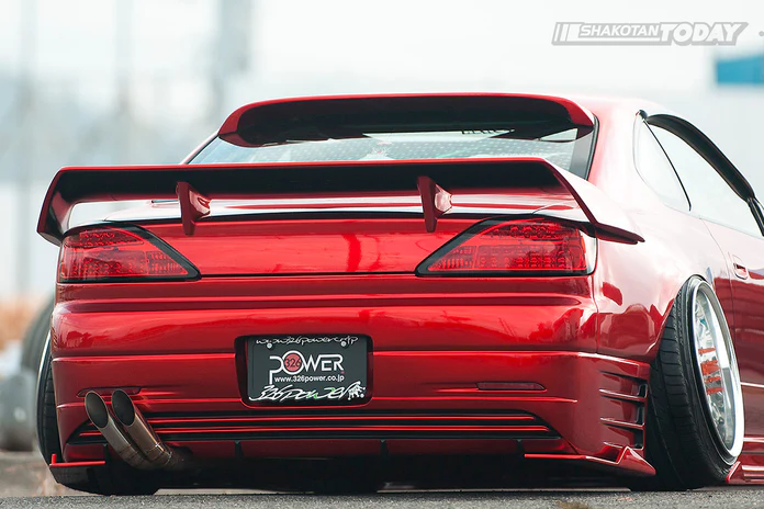 326POWER Manriki Trunk Wing for Nissan S15