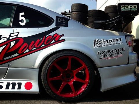 Koguchi Power Rear Fenders 50mm for Nissan Silvia S15