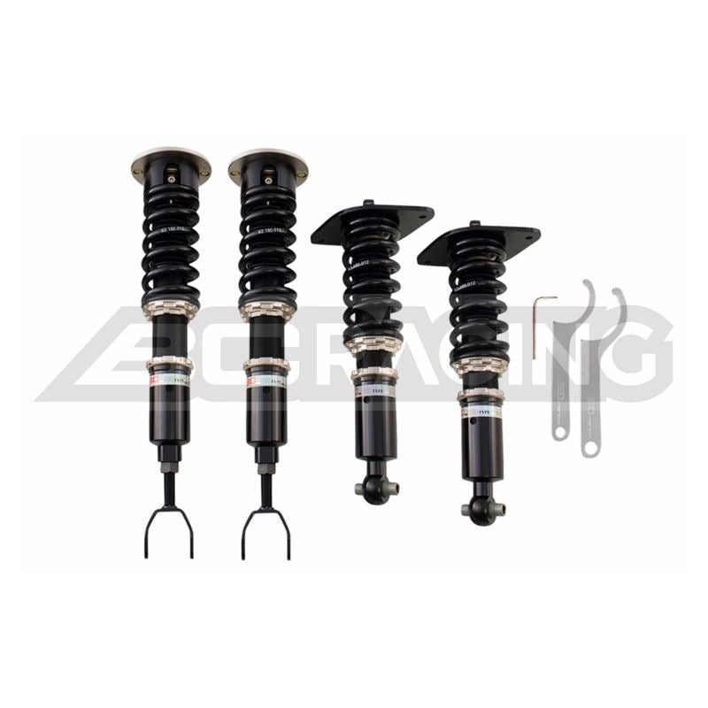 BC Racing Coilovers - BR Series Coilover for 05-11 AUDI A6 C6 2WD/AWD (S-10-BR)