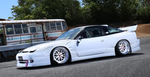 326POWER Gachabari Mild Front Fenders 15mm for Nissan Silvia 180sx