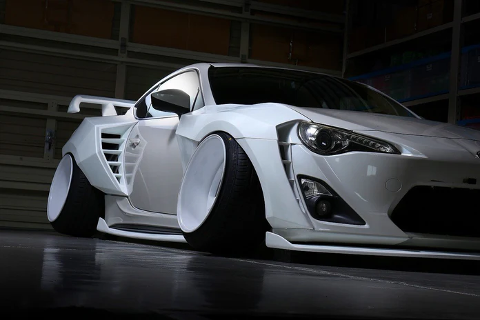 326POWER Gachabari Widebody Conversion Front Fenders 150mm for Toyota GT86