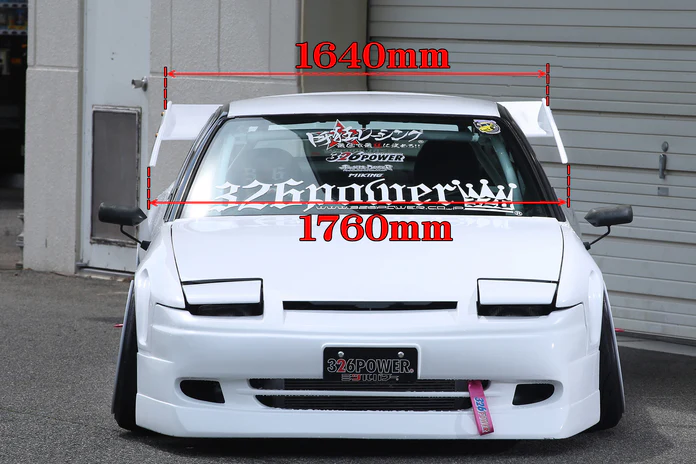 326POWER x NEO Project Universal Kiteiman Rear Wing