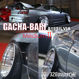 326POWER Gachabari Medium 2 Rear Fenders 55mm for Nissan S15