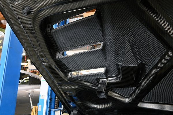 TOP SECRET M17 Dry Carbon Hood for Nissan R35 GTR