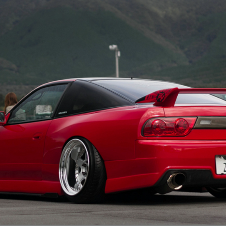 Spirit Rei | Rear Fenders +65mm for Nissan 180sx (240SX S13 Hatch)