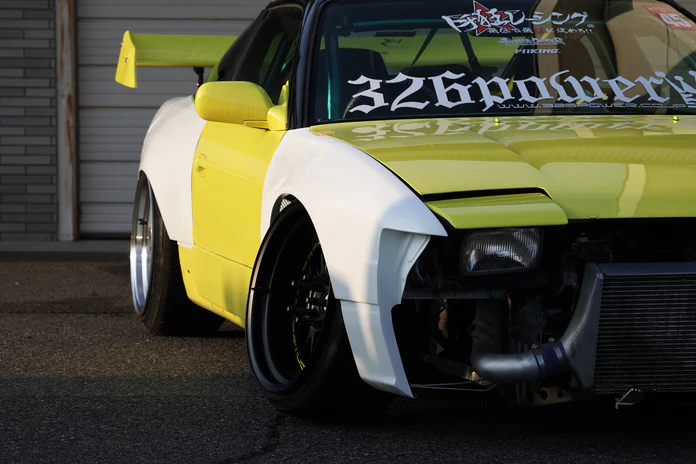 326POWER Gachabari Medium 1 Front Fenders 45mm for Nissan 180sx