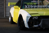 326POWER Gachabari Medium 1 Front Fenders 45mm for Nissan 180sx