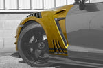TOP SECRET Front Wide Fenders 20mm for Nissan R35 GTR